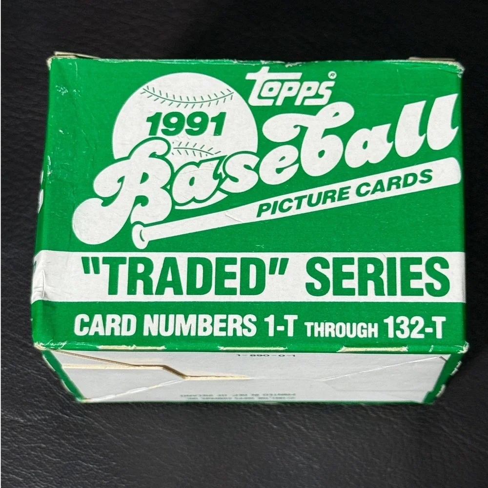 1991 Topps Traded Baseball Series Box Set 132 Cards 1-T to 132-T Jeff Bagwell RC